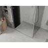 Mexen Lima folding shower enclosure 100 x 90 cm, graphite, chrome - 856-100-090-01-40