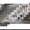 Mexen Lunar-F Duo folding shower cabin 90 x 90 cm, transparent, chrome - 836-090L-090P-01-00