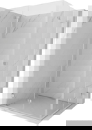 Mexen Lunar-F Duo Folding Shower Enclosure 100 x 75 cm, Transparent, Chrome - 836-100L-075P-01-00