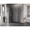 Mexen Lunar-F Duo folding shower enclosure 100 x 80 cm, transparent, chrome - 836-100L-080P-01-00