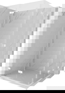 Mexen Lunar-F Duo Foldable Shower Enclosure 75 x 70 cm, Transparent, White - 836-075L-070P-20-00