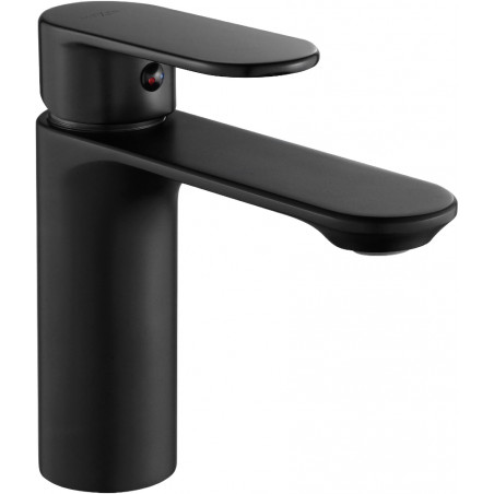 Mexen Milo washbasin faucet, black - 71300-70