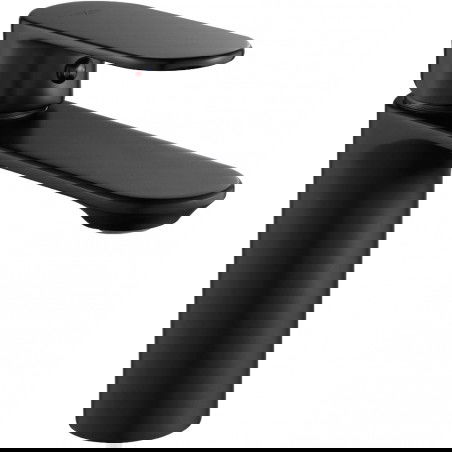 Mexen Milo washbasin mixer tap, Black - 71300-70