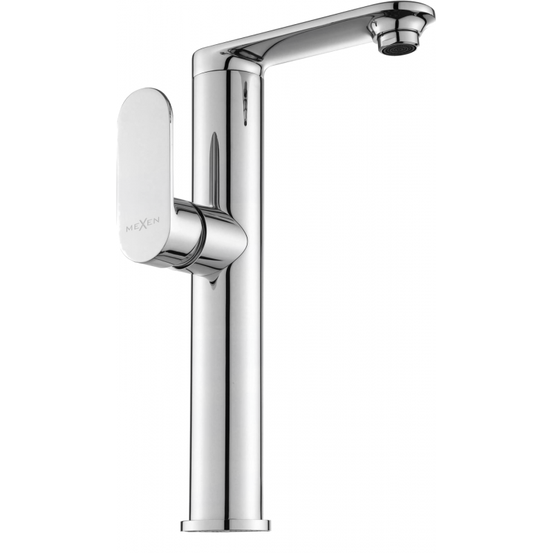 Mexen Milo high washbasin faucet with side handle, chrome - 71315-00