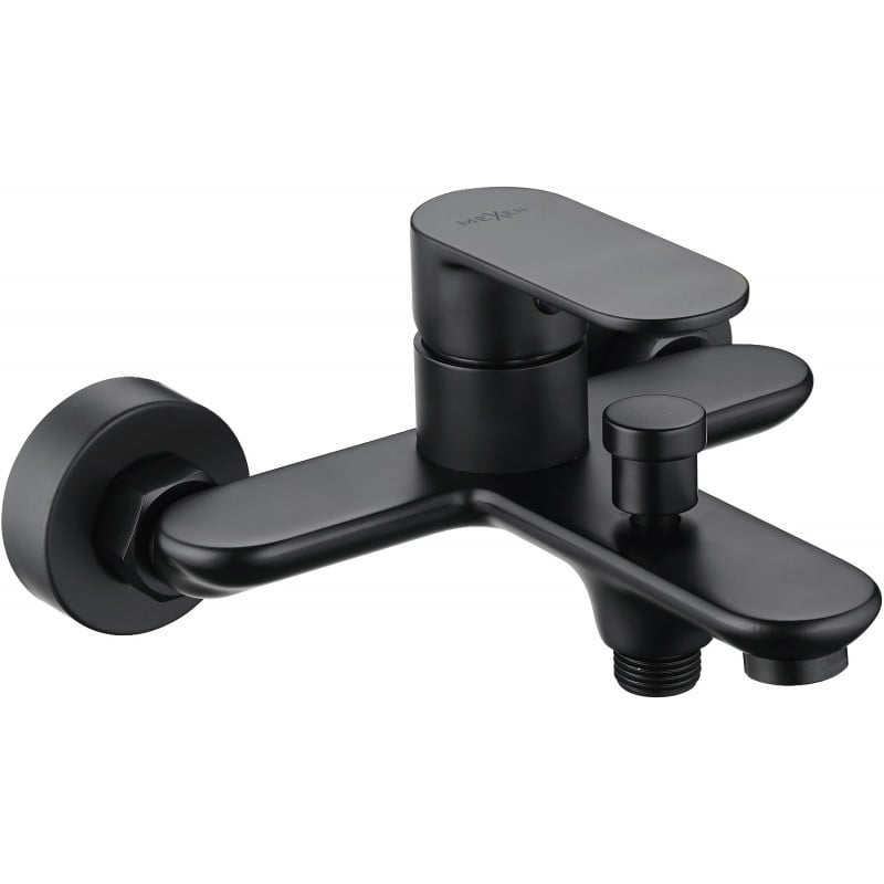 Mexen Milo bath tap, black - 71330-70