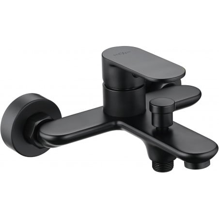Mexen Milo bath tap, black - 71330-70