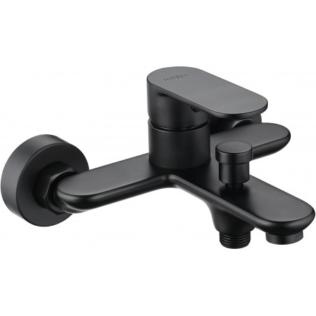 Mexen Milo bathtub faucet, black - 71330-70