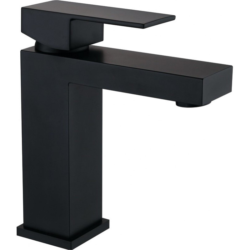 Mexen Cube sink faucet, black - 72900-70