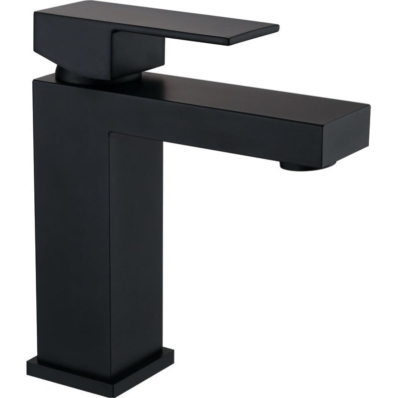 Mexen Cube washbasin tap, black - 72900-70