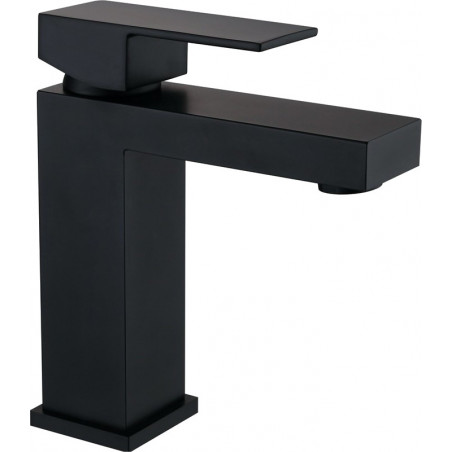 Mexen Cube sink faucet, black - 72900-70