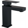 Mexen Cube sink faucet, black - 72900-70