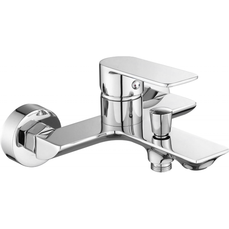 Mexen Alexa bathtub mixer tap, Chrome - 71230-00