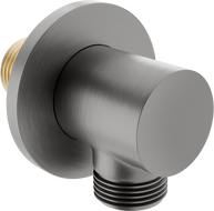 Mexen Kai angle connector, brushed gun gray - 79341-66