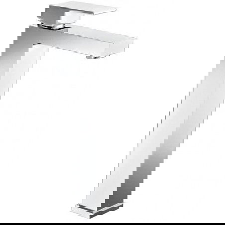 Mexen Cube high washbasin mixer tap, Chrome - 72910-00