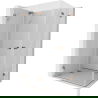 Mexen Lunar-F Duo folding shower cabin 85 x 70 cm, transparent, rose gold - 836-085L-070P-60-00