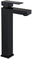 Mexen Cube tall bathroom sink tap, black - 72910-70