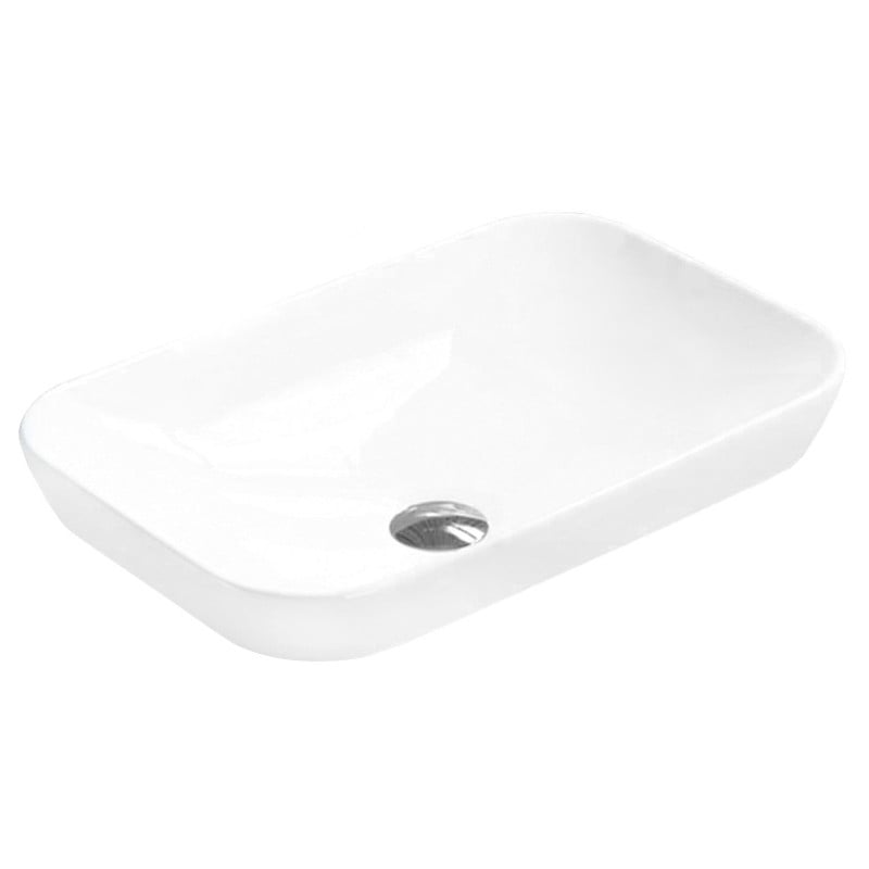Mexen Nina countertop washbasin 51 x 34 cm, White - 21665100