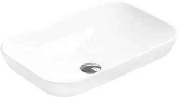 Mexen Nina countertop washbasin 51 x 34 cm, White - 21665100
