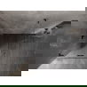 Mexen Lunar-F Duo folding shower cabin 90 x 90 cm, transparent, brushed gun gray - 836-090L-090P-66-00