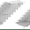 Mexen Lunar-F Duo foldable shower cabin 100 x 80 cm, transparent, brushed gun gray - 836-100L-080P-66-00