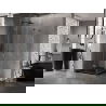 Mexen Lunar-F Duo folding shower cabin 100 x 100 cm, transparent, brushed gun gray - 836-100L-100P-66-00