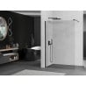 Mexen Kioto shower screen 90 x 200 cm, Transparent 8 mm, Black - 800-090-101-70-00