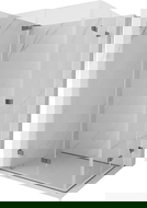 Mexen Lunar-F Duo folding shower enclosure 100 x 70 cm, transparent, gun metal - 836-100L-070P-95-00