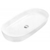 Mexen Suzana countertop sink 81 x 41 cm, white - 21698100