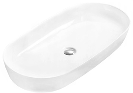 Mexen Suzana countertop washbasin 81 x 41 cm, White - 21698100