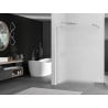 Mexen Kioto shower screen 110 x 200 cm, Frosted 8 mm, Chrome - 800-110-101-01-30