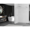 Mexen Kioto Walk-in Shower Screen 110 x 200 cm, Frosted 8 mm, Chrome - 800-110-101-01-30