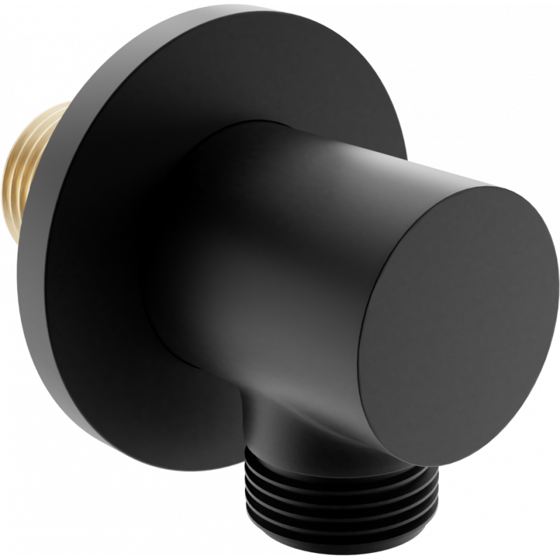 Mexen Kai angle connector, Black - 79341-70