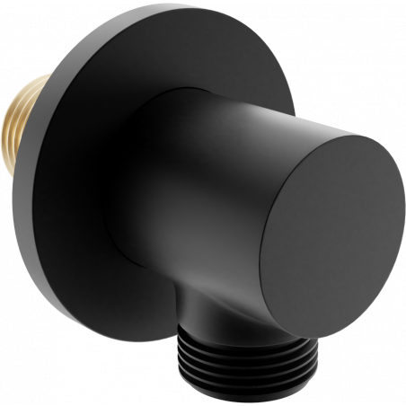 Mexen Kai angled connection, black - 79341-70