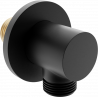 Mexen Kai angled connection, black - 79341-70
