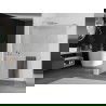 Mexen Kioto+ shower wall with Walk-in shelf 120 x 200 cm, transparent, chrome - 800-120-121-01-00