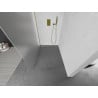 Mexen Kioto shower screen 110 x 200 cm, Frosted 8 mm, Gold - 800-110-101-50-30