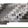 Mexen Lunar-F folding shower cabin left 80 x 70 cm, transparent, chrome - 836-080-070-01-00-L