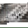Mexen Lunar-F folding shower cabin left 80 x 80 cm, transparent, chrome - 836-080-080-01-00-L