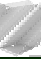 Mexen Lunar-F foldable shower cabin left 100 x 90 cm, transparent, white - 836-100-090-20-00-L