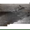 Mexen Lunar-F folding shower cabin left 90 x 80 cm, transparent, gun gray brushed - 836-090-080-66-00-L