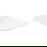 Mexen slow-falling slim seat, duroplast, white gloss - 39120100