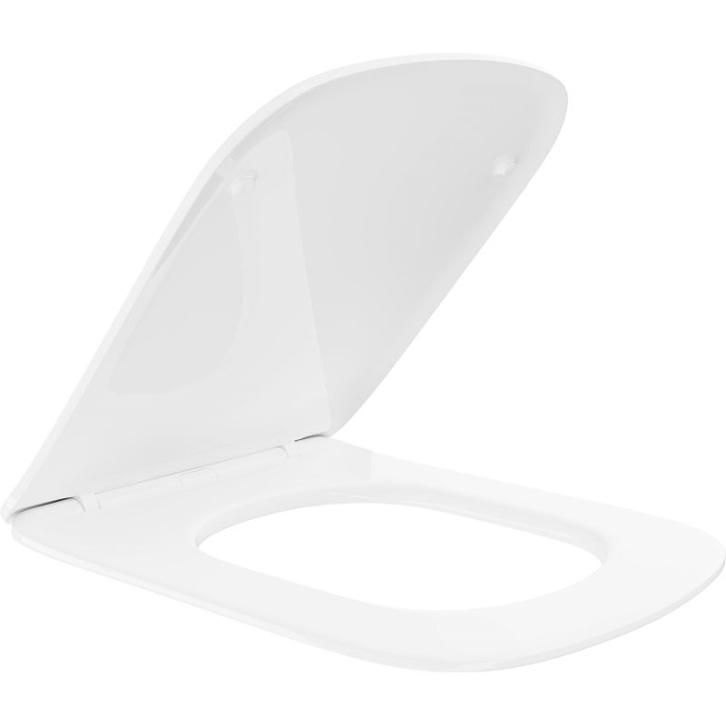 Mexen slim soft-close seat, duroplast, white gloss - 39120100