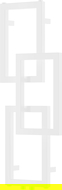 Mexen Grid decorative bathroom radiator 870 x 360 mm, 209 W, white - W215-0870-360-00-20