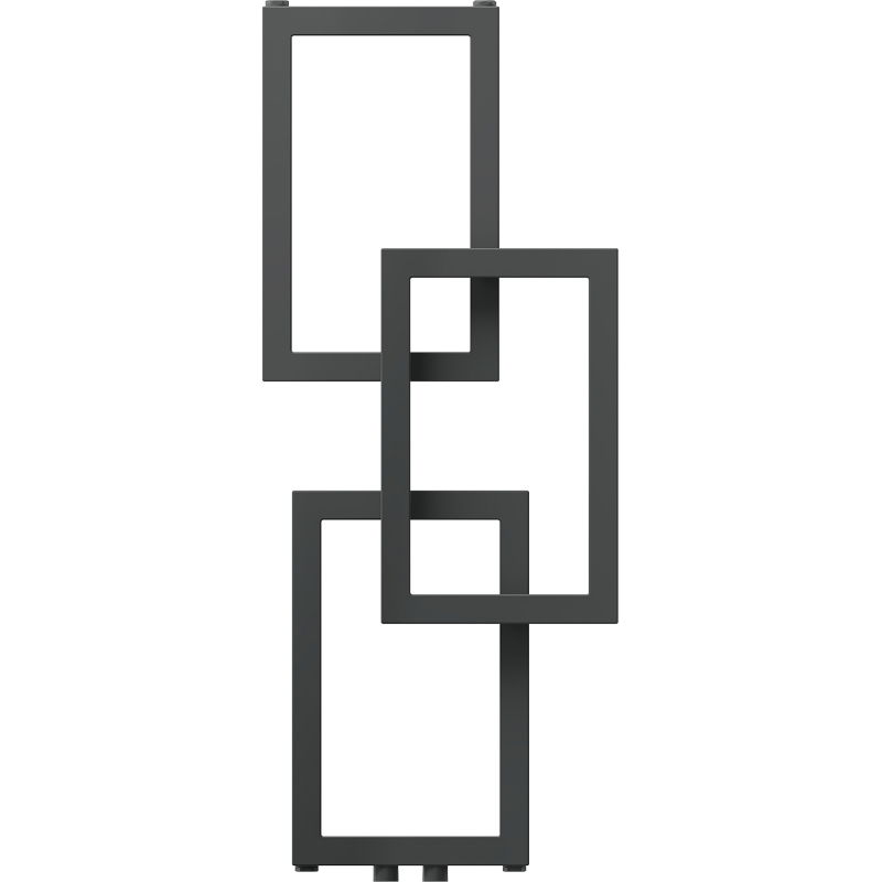 Mexen Grid decorative bathroom radiator 870 x 360 mm, 209 W, anthracite - W215-0870-360-00-66