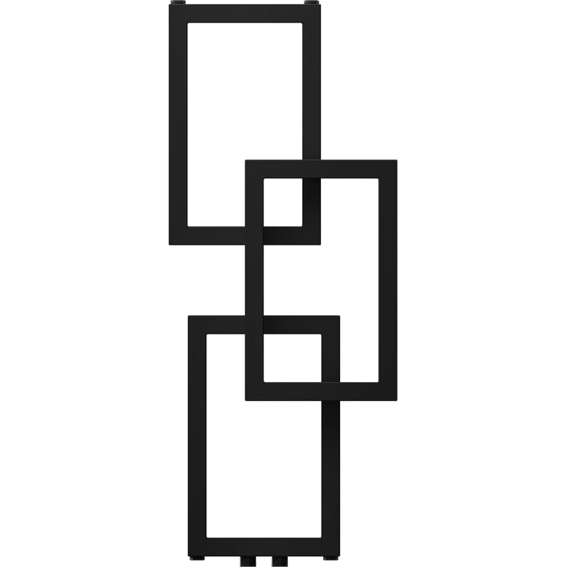 Mexen Grid Decorative Bathroom Radiator 870 x 360 mm, 209 W, Black - W215-0870-360-00-70