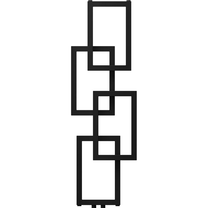 Mexen Grid decorative bathroom radiator 1115 x 360 mm, 279 W, black - W215-1115-360-00-70