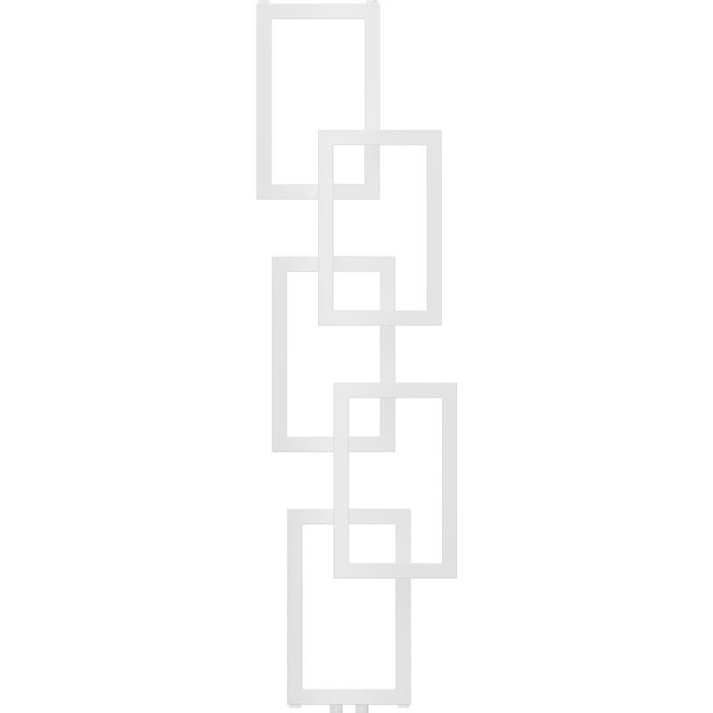 Mexen Grid decorative bathroom radiator 1360 x 390 mm, 349 W, white - W215-1360-390-00-20