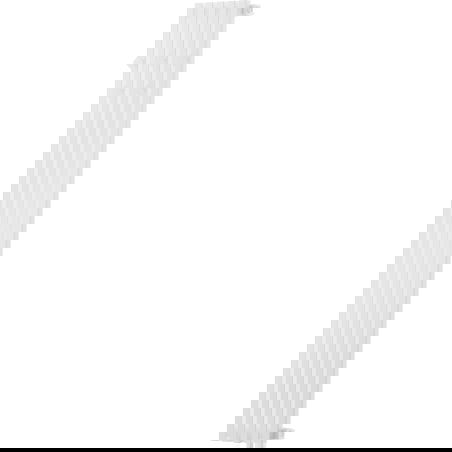 Mexen Flux decorative bathroom radiator 1500 x 240 mm, 450 W, white - W127-1500-240-00-20