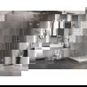 Mexen Lunar-F folding shower enclosure right 70 x 70 cm, transparent, chrome - 836-070-070-01-00-P