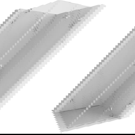 Mexen Lunar-F folding shower cabin right 70 x 70 cm, transparent, chrome - 836-070-070-01-00-P